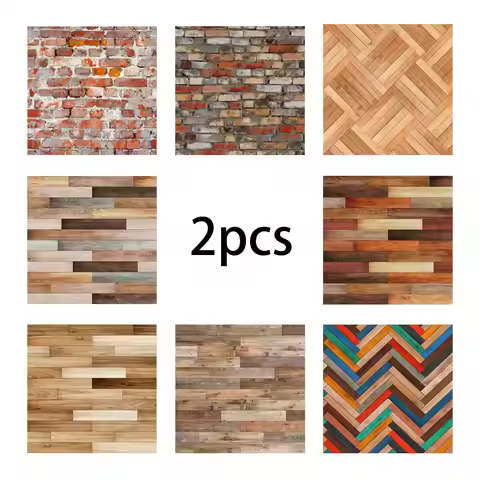 1:12 Dollhouse Sticker Miniature Floor Sticker Scene Accessories Miniature Furniture Mini Floorboard