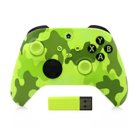 A95Q-For One Series X/S 2.4G Wireless Game Controller With 2.4G Adapter Receiver Console Joysticks F