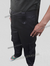 CELANA PDL POLRI Coklat Celana PDL SATPAM Security TERBARU