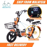 EZBIKE ELECTRIC SCOOTER EBIKE L-MAX 48V12AH scooter elektrik yang ada pedal