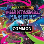 Pokemon TCG Phantasmal Flames Common Cards Pokemon Card Pokemon TCG