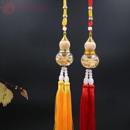 [COD] Glass Bottle Gourd Pendant, Gold Foil Bottom Gourd Shaped Double Spike Gourd Pendant, Gourd Ha