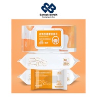 BANYAK BERSIH Car Interior Cleaning Wipes Decontamination Leather Polishing Wipes Car Care And Brigh
