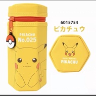 Ready Stock Japan Pokemon Limited Pikachu Elementary School Students Men Women Hexagonal Pencil Case