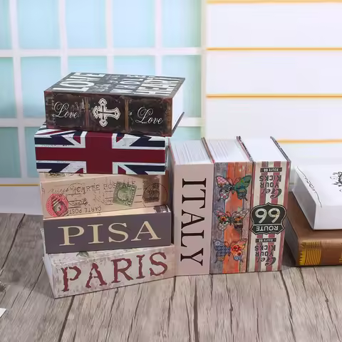 Dictionary Book Secret Safe Security Box Money Cash Jewelry Lock Box Security Dictionary Box