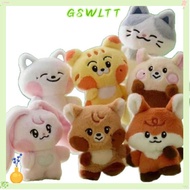 GSWLTT Ive Plush Doll, Cartoon Kpop Won Young Stuffed Toys,  Cotton Ive Figure Plushies Fans Collect