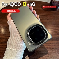 Laser Colorful Casing For Vivo iQOO 13 12 Pro iQOO12Pro iQOO13 5G Square Bumper Case Fashion Couple 