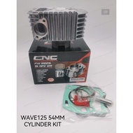 CNC CYLINDER BLOCK Wave125 57mm/Wave125 std/wave125 54mm