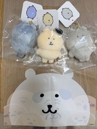 韓國限定 nagano Joke bear 三色 keyring