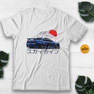 Nissan Skyline T-SHIRT GTR R34 JDM T-SHIRT DISTRO CLOTHES