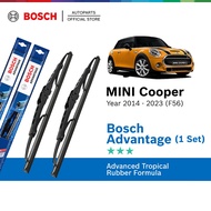 Bosch Advantage U Hook Wiper Set for Mini Cooper F56 (19"18")