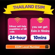 ESIM Thailand SIM Card 7days unlimited Thailand esim  Thailand Travel Prepaid Sim Card UNLIMITED 泰国上