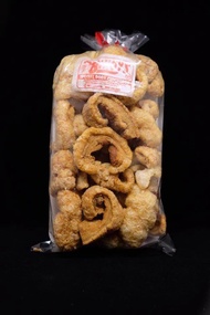 Bikoys Pork Chicharon,Semi-Halo(laman-balat) Chicharong baboy,approximately 180grms,Bulacans Best Pa