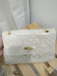 泰國Posh lace 白色包包