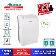 [READY STOCK] Hisense R32 Portable Air Conditioner (1.5HP) AP12NXG