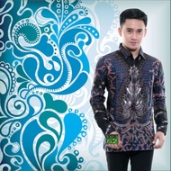 Men's Long Sleeve Batik Shirt - Men's Batik Shirt - Men's Batik Shirt