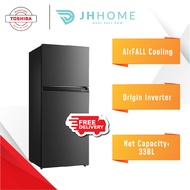 Toshiba 400L Inverter 2 Doors Refrigerator GR-RT468WE-PMY(06) | Electronic Temperature Control | Fridge | Peti Sejuk