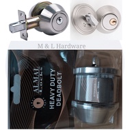 Single Cylinder Deadbolt Locks Stainless Steel Heavy Duty Thumb Turn Lockset Tombol Pintu Rumah Bili
