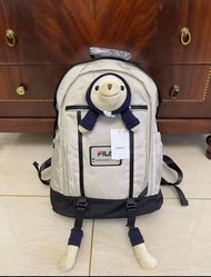 全新FILA小熊玩偶裝飾雙肩包學生書包FILA backpack FILA bag FILA書包 FILA返學書包 FILA 袋 FILA袋