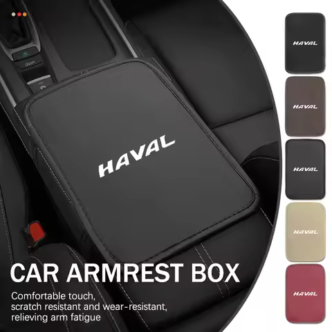 Car Armrest Box Cover Leather Center Console Protector Pad For Haval Great Wall F7 H6 H1 H2 H3 H4 H5