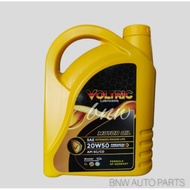 VOLTRIC ENGINE OIL 20W50 4LITER  ENGINE OIL Engine Oil Car Lubricant Minyak Hitam Enjin Kereta Proton Toyota Perodua