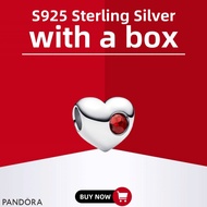 【Duty-Free Selection】Pandora Pure S925 Silver Latest Collection -Engravable January Crystal Birthsto