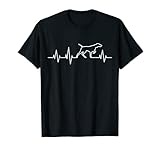 German Shorthaired Pointer Dog Heartbeat Shirt GSP