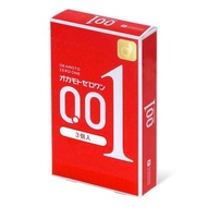 Okamoto 岡本 岡本 0.01 (日本版) 3 片裝 PU 安全套 3 pcs