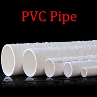 PVC Pipe White Hard Pipe Fish Tank Drainage Pipe Plastic Pipe Hard Multi Size Pipe Industrial Pipe