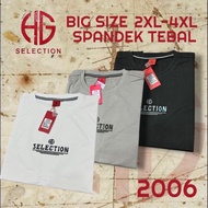Men's T-shirt hg SELECTION ORIGINAL Thick Spandex BIG SIZE 2XL-4XL Baju T Shirt Lelaki T Shirt Lelak