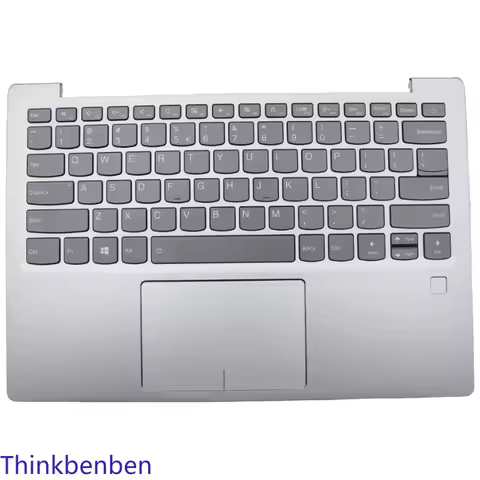 US English Keyboard Platinum Upper Case Palmrest Shell Cover For Lenovo Ideapad 720S -13 13IKB 13ARR