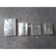 Plain empty cookie plastic 16x10 clear biscuit plastic 11x8 transparent accessories plastic plain ca