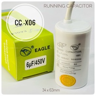 Capacitor 6uF 450V Running CC-X06