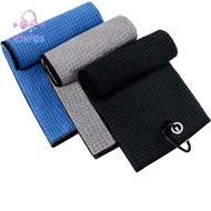 Golf Towels,Golf Towel for Golf Bags with Carabiner Clip, Premium Microfiber Waffle Pattern Golf Towel for Men Women