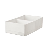 [Acin Store] Box tap with white compartments 20x34x10cm, multi-purpose box, organizer box, clothes o