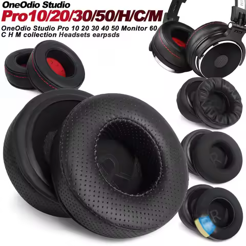 Earphone pads For OneOdio Studio PR0 10/H/30/50/C/M Monitor 60 replacement Earpads headphones Mesh c