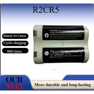 Rechargeable Lithium Battery+ Charger for Canon R2cr5 2CR5 EOS 1  EOS 3 6V Camera Battery