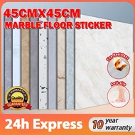 45X45cm Marble Vinyl Flooring Floor Tiles Self-adhesive PVC Floor Sticker Waterproof