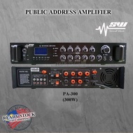 300W / 400W SOUND WAVE PA SYSTEM PUBLIC ADDRESS AMPLIFIER WITH BLUETOOTH FM RADIO USB ZONE VOLUME CO