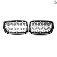 1 Pair of Car Front Grille Front Kidney Grilles Car Front Hood Bumper Kidney Grille Replacement for BMW X Series X5 E70 X6 E71 X5/X5M X6/X6M X6 Hybrid 2007-2013  Sellwell-TK