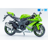 Motorcycle Model Kawasaki Ninja Toys Maisto 1:12 ZX-10R Big Bike Toy
