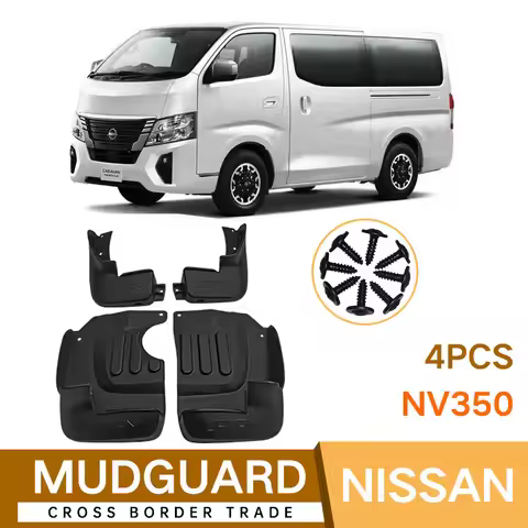 For Nissan NV350 car front and rear tire fenders, mud flaps, modified soft fenders fender flares mud
