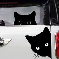 Foreign Trade Car Stickers Peeping CAT CAT Car Stickers Peeking Black CAT Door Seam Car Window Car S