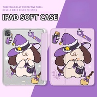 IPad Case for IPad Air 4 for Pro11 / Gen7/8/9 10.2/ Air3 10.5/Air5 10.9/gen5/6 9.7/gen 10 2022 /Pro 2021 12.9/Mini 4 5 7.9 TPU Magic Puppy IPad Protective Case with Pencil Holder