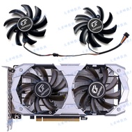 New/original▤ COLORFUL/Colorful GTX1650 1650SUPER iGame Advanced graphics card cooling fan