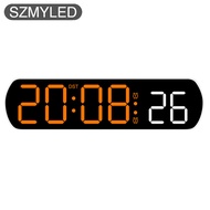 Digital Alarm Clock For Bedroom Large Big Numbers Display Desk Clock With 3 Brightness Dimmer LED Di