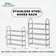 Shoe Cabinet | Stainless Steel Shoes Rack | Entryway Shoe Rack | Kabinet Kasut | Penyimpanan Kasut |