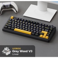 AULA KEYBOARD F75 MACHANICAL GAMING KEYBOARD GASKET RGB คีย์บอร์ดเกมมิ่ง เชื่อมต่อ 3 โหมด TH-EN