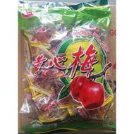 RED PLUM CANDY GULA ASAM MEI 梅心糖 50PCS / 100PCS JOMEI