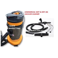 Commercial Wet & Dry Vacuum Cleaner 30L 1800W Eurox VAC5001